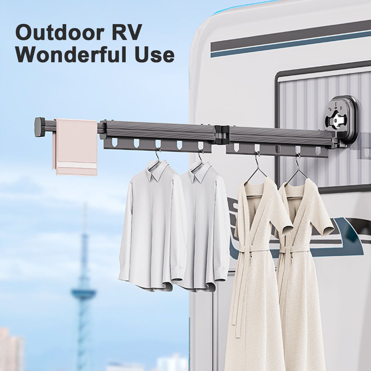 Absorbent Wall Mounted Folding Drying Rack