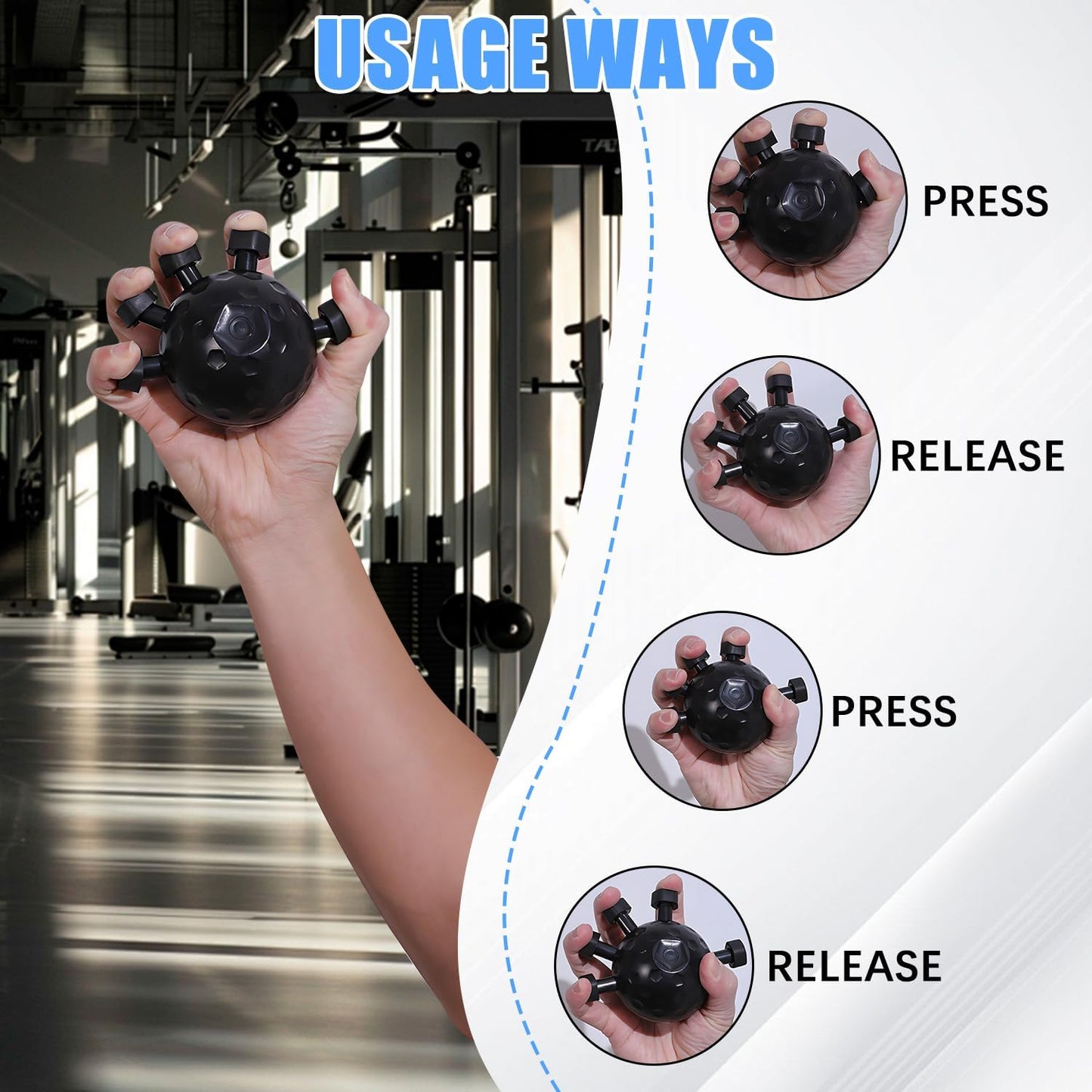 PoweredGear™ Finger Grip Strengthener
