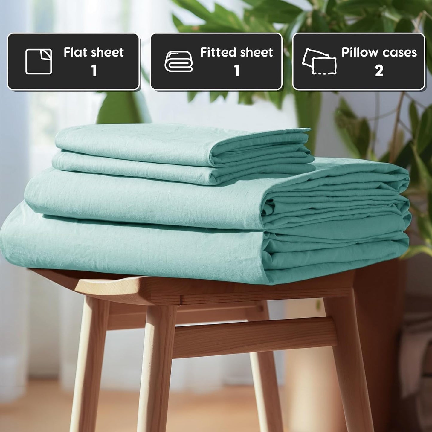 French Flax Natural Linen Sheets