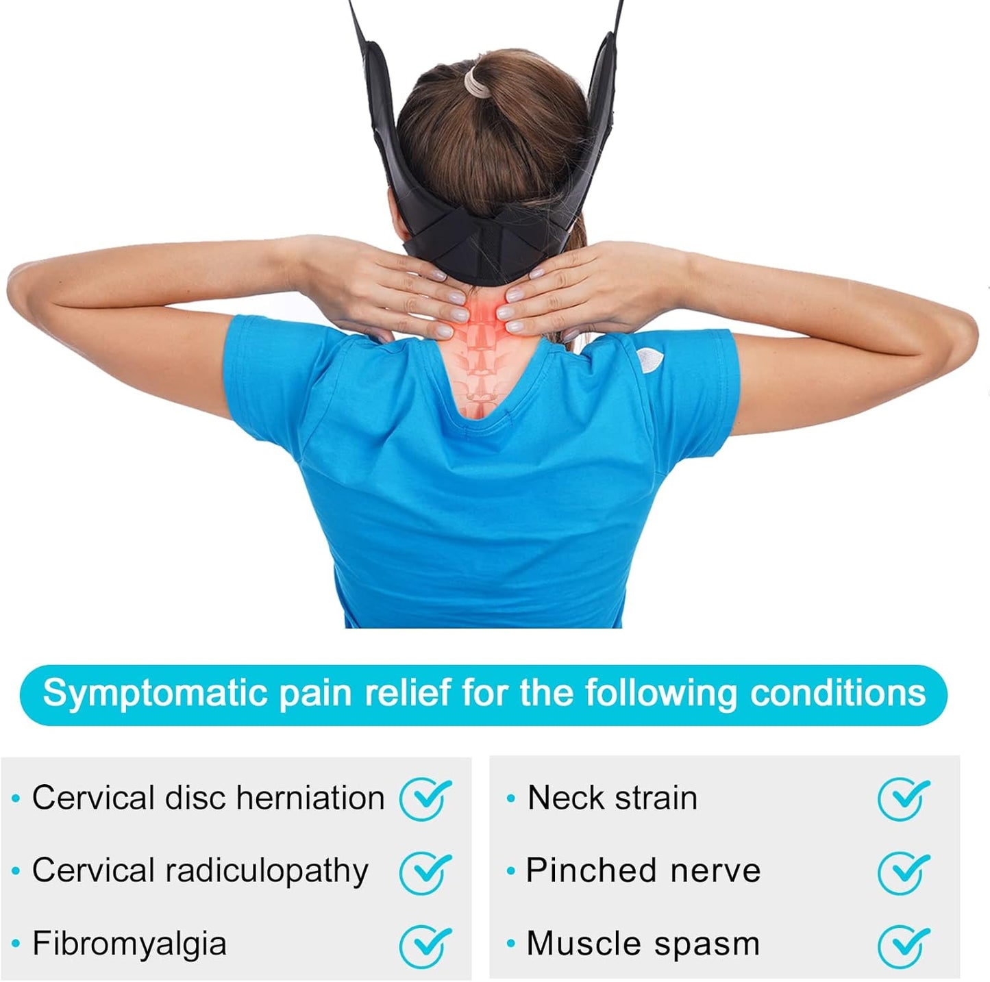 Cervical Neck Traction Device – Neck Sling for Spine Decompression