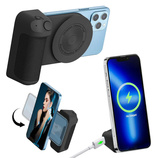 Magnetic Camera Handle Bluetooth Bracket