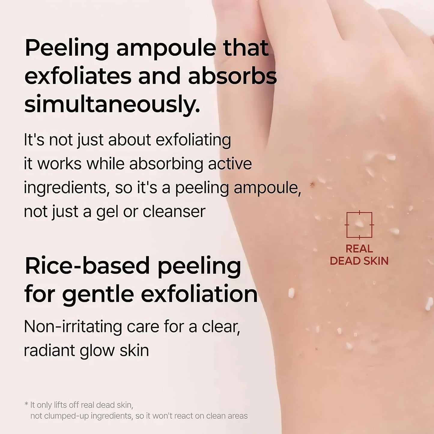 Peel Shot Exfoliant Rice Ampoule