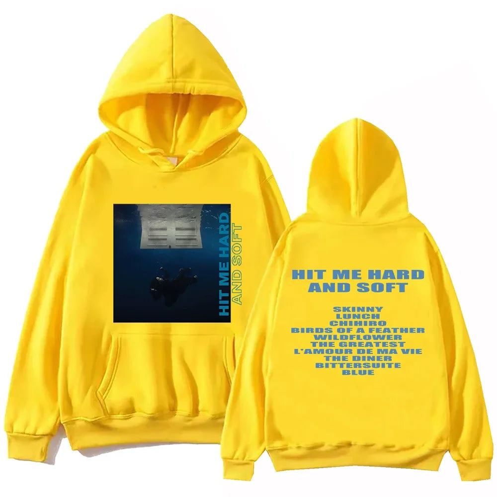 Hit Me Hard And Soft Billie Hoodie