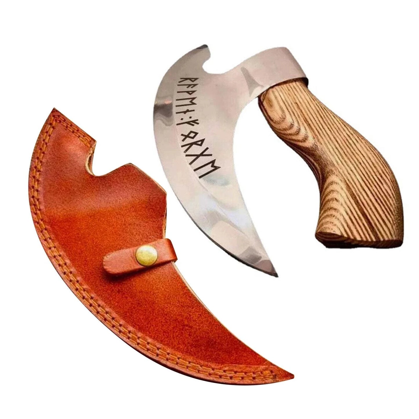 Viking Hatchet Handmade Pizza Cutting Axe