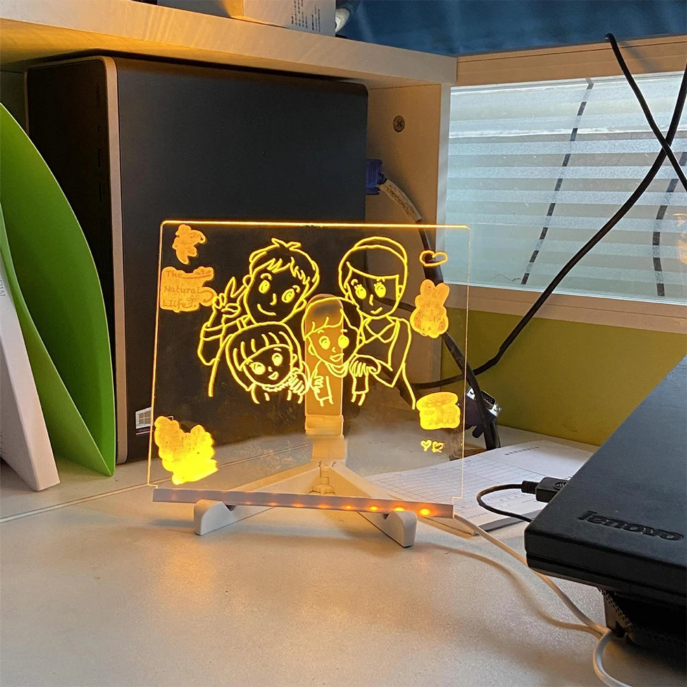 Personalized LED Note Board with Colors