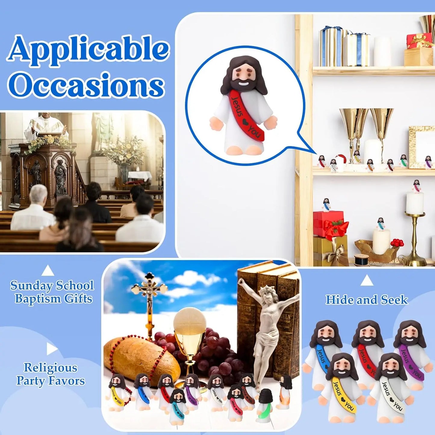 Mini Jesus Figures Original Design