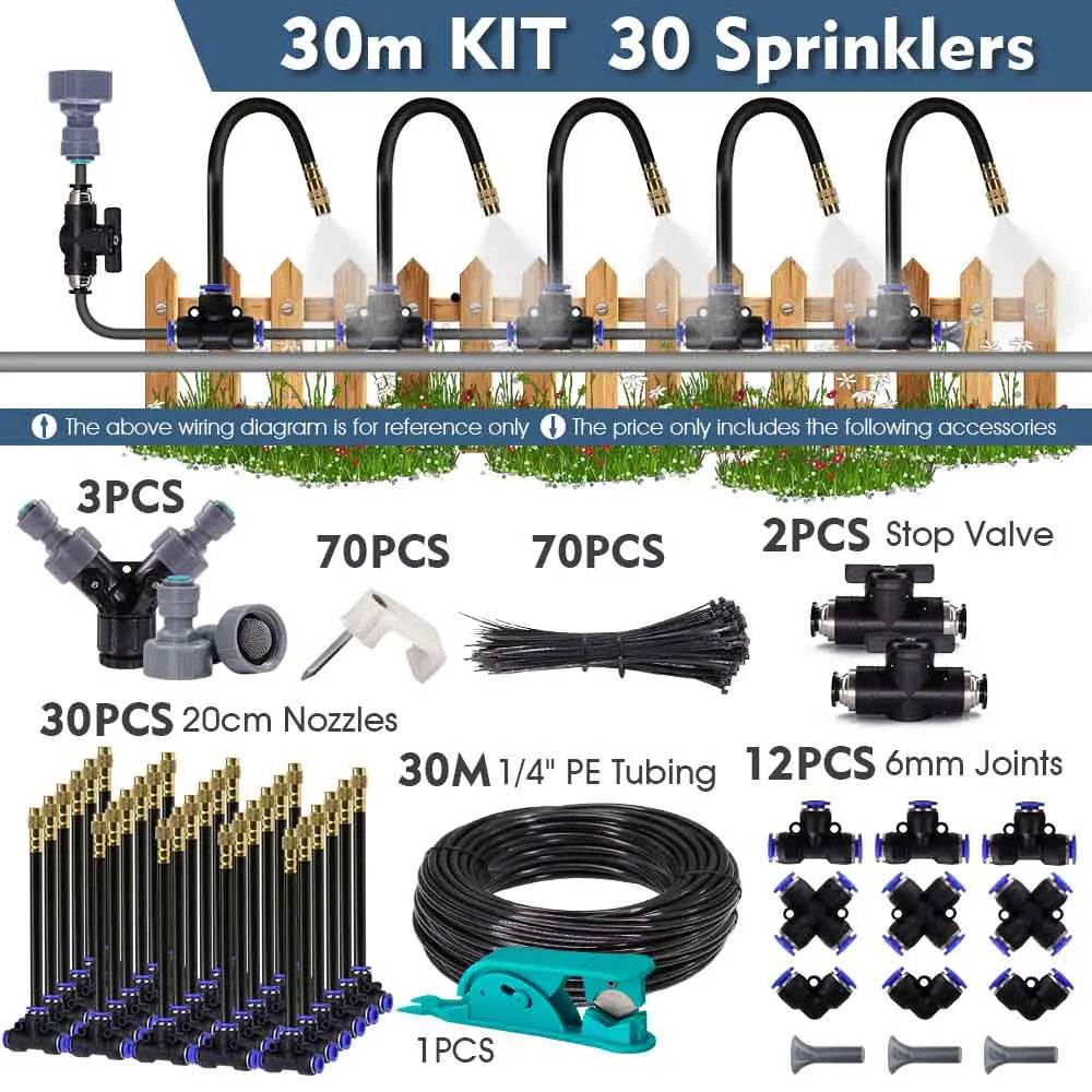 Outdoor Misting Cooling System