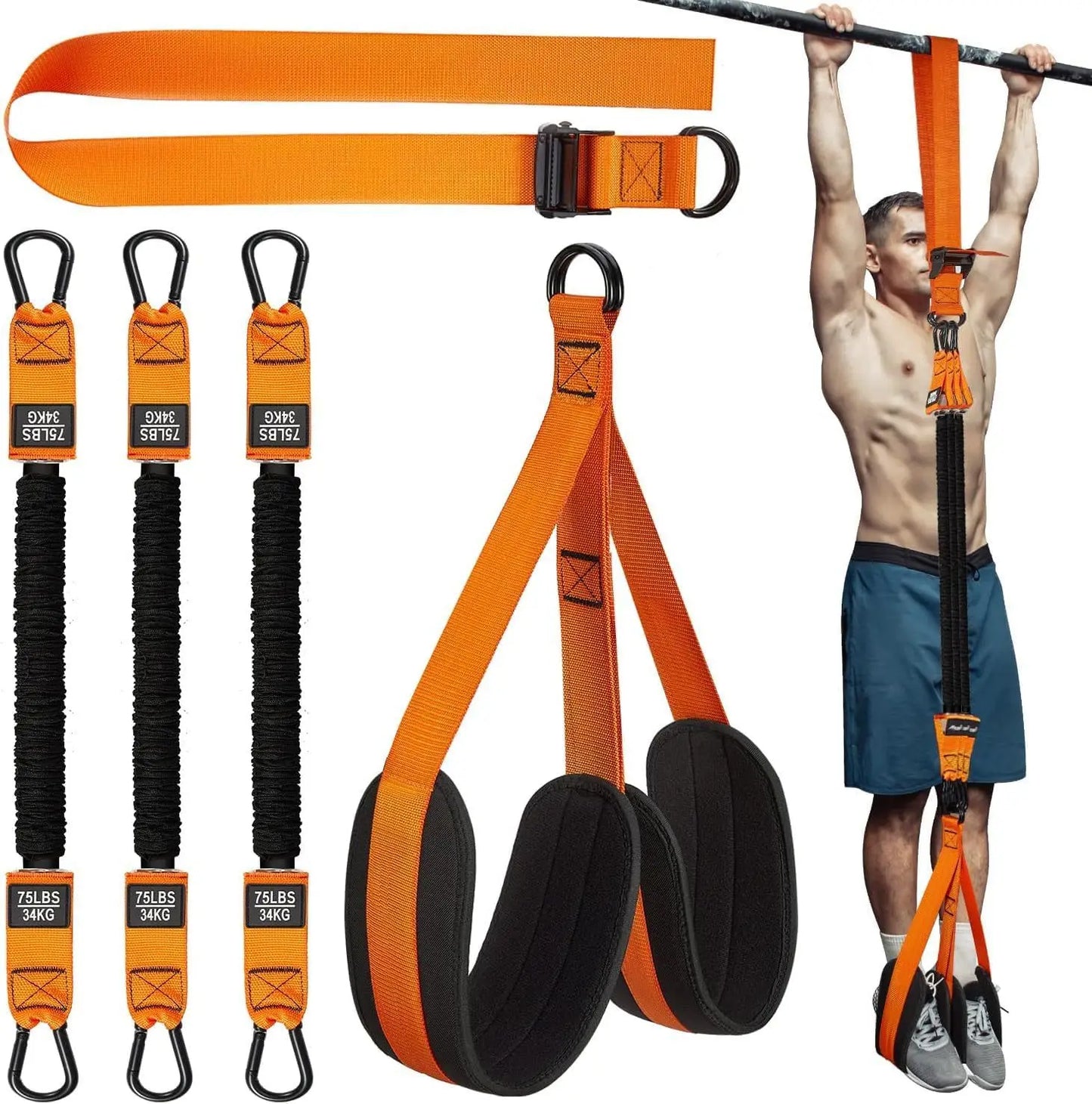 Heavy-duty Pull Up Assist Band