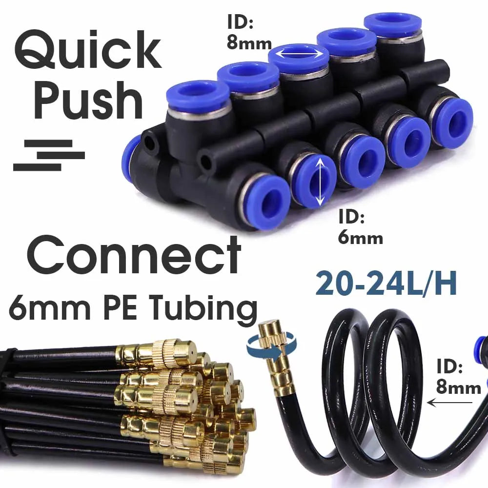 Outdoor Misting Cooling System