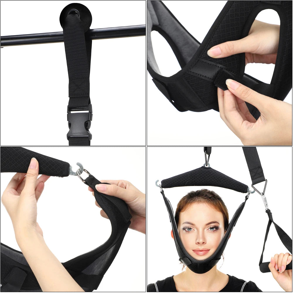 Cervical Neck Traction Device – Neck Sling for Spine Decompression