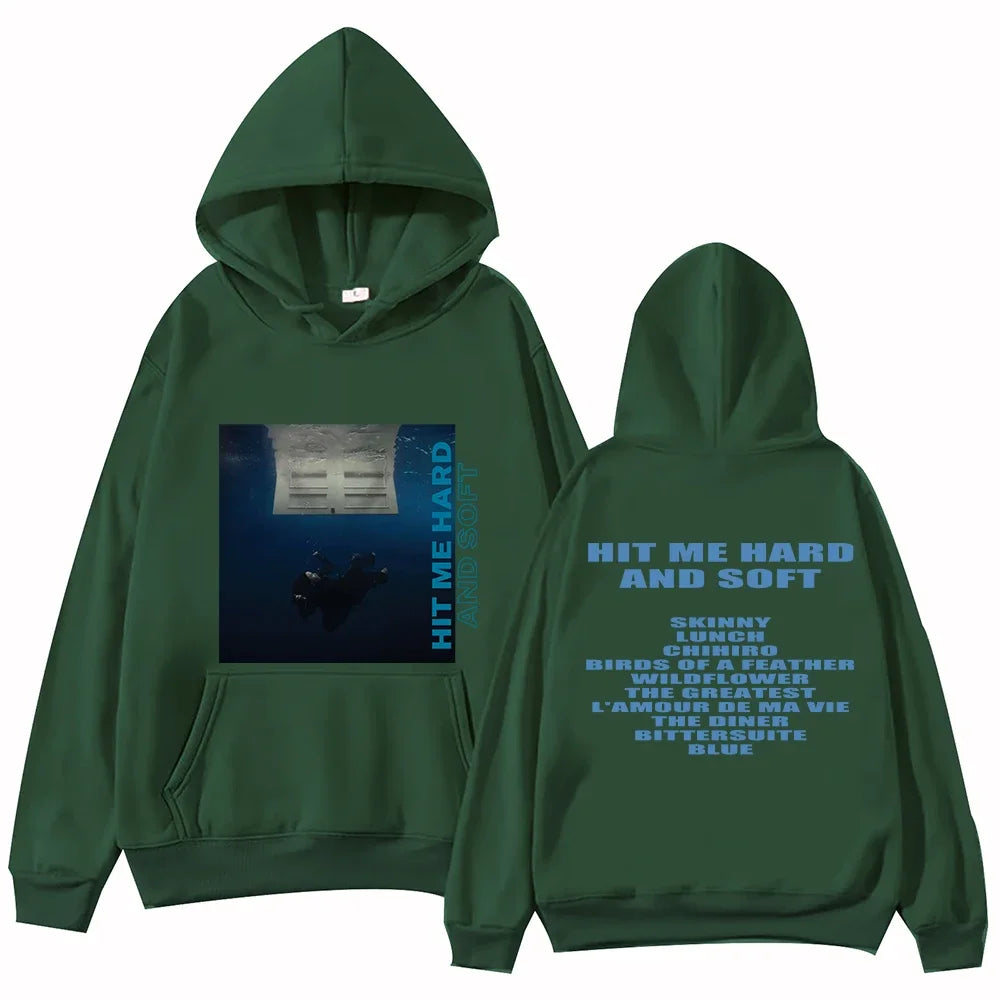 Hit Me Hard And Soft Billie Hoodie
