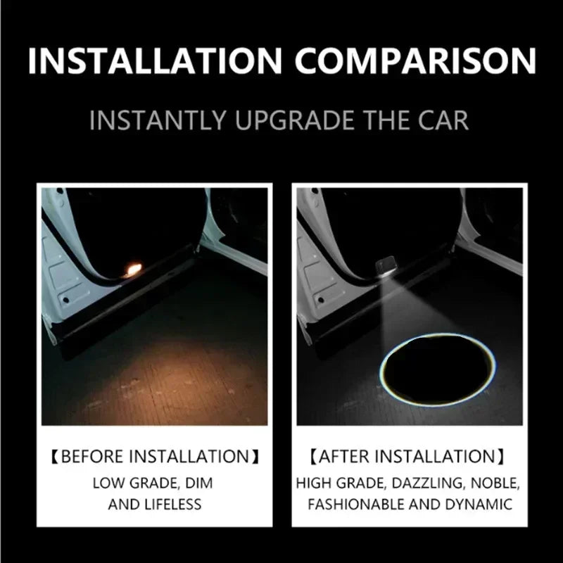 Car Logo Entrance Lights