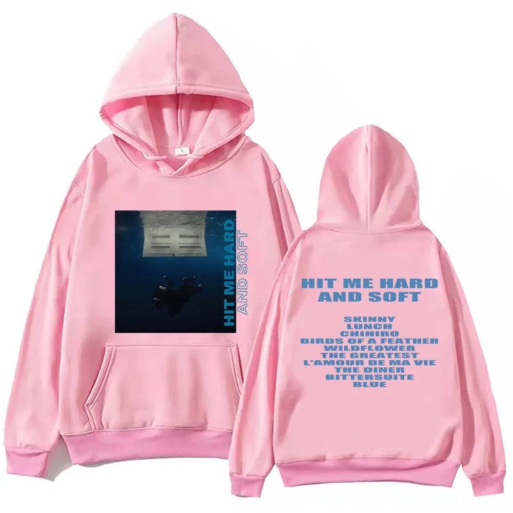 Hit Me Hard And Soft Billie Hoodie
