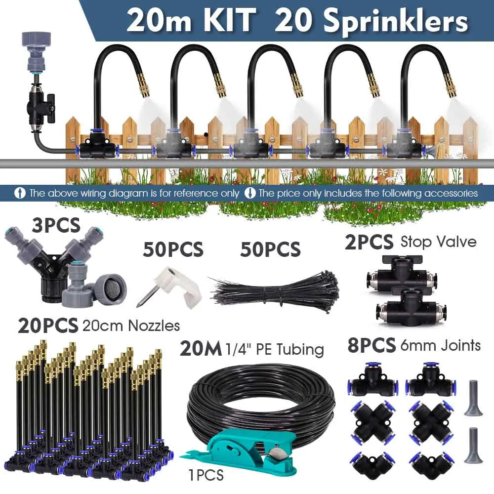 Outdoor Misting Cooling System