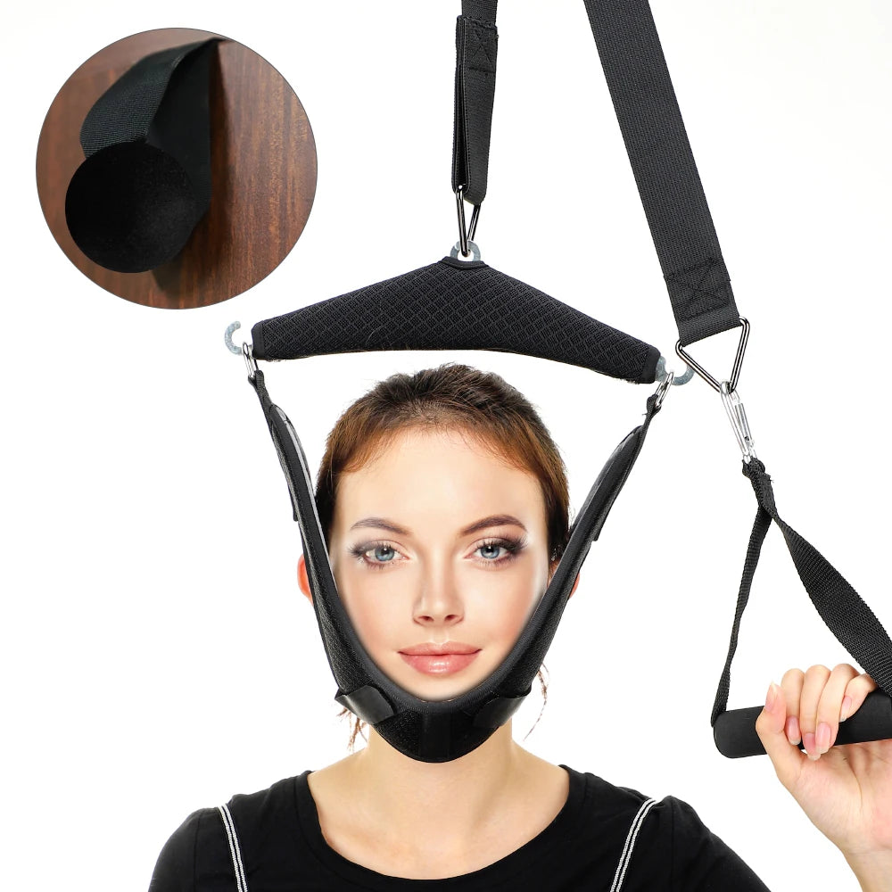 Cervical Neck Traction Device – Neck Sling for Spine Decompression