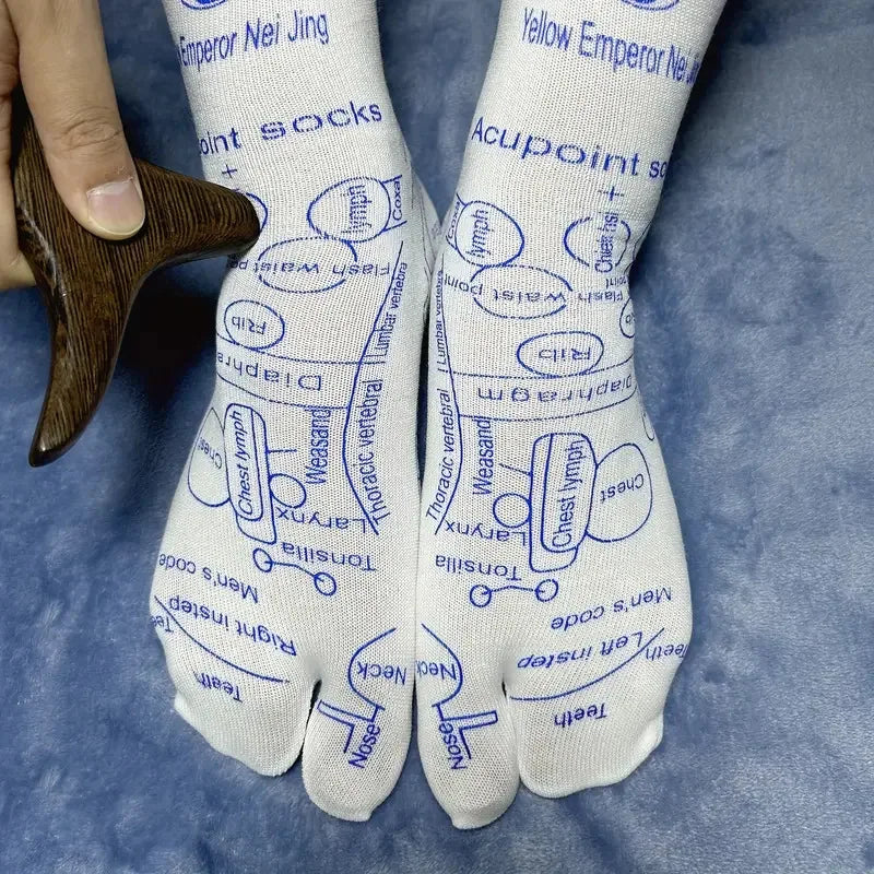 Reflexology Chart Socks