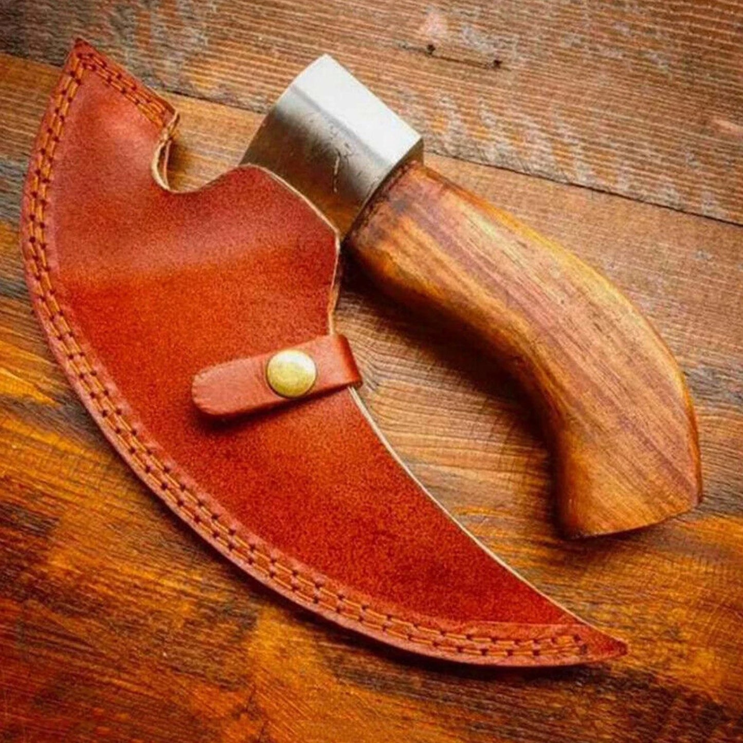 Viking Hatchet Handmade Pizza Cutting Axe