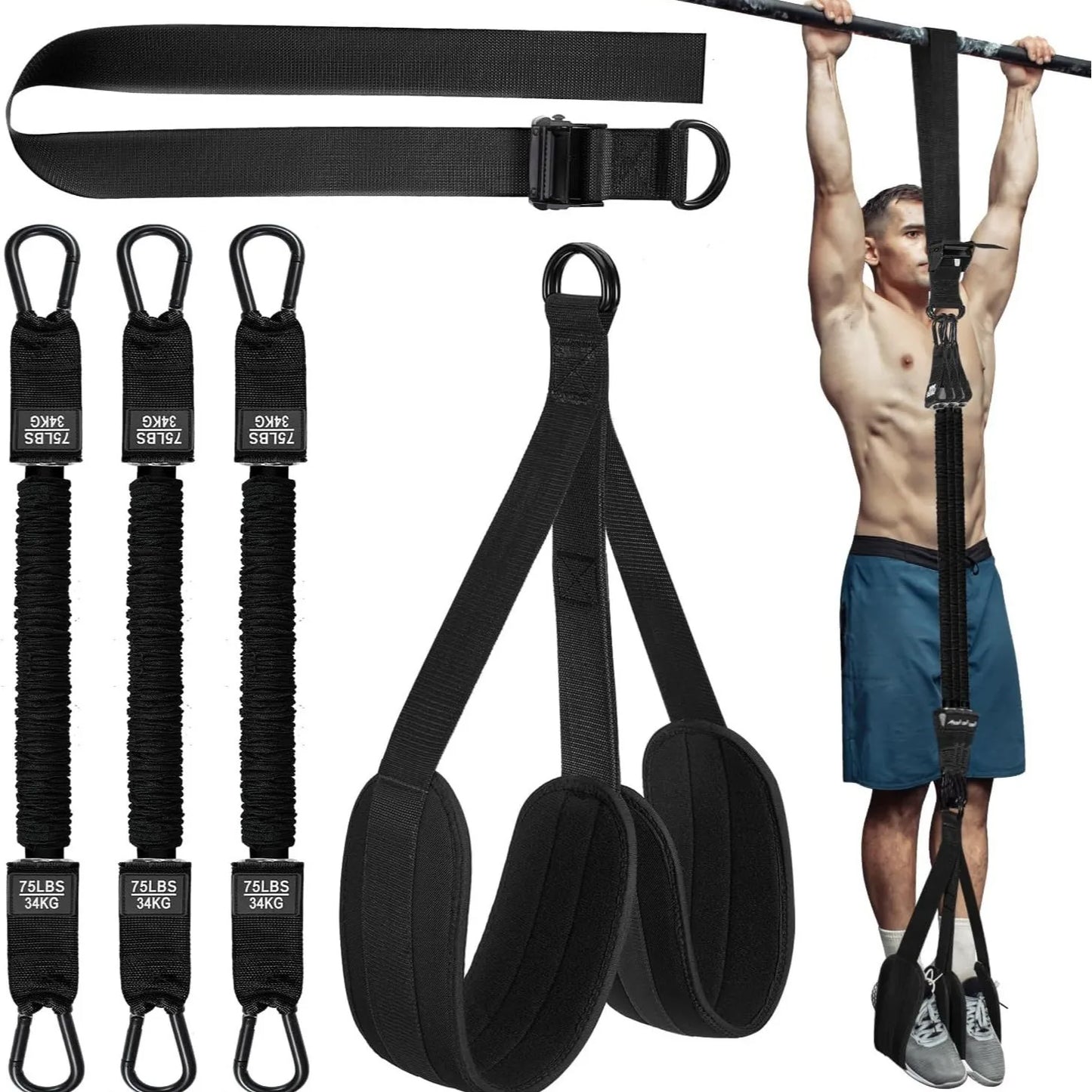 Heavy-duty Pull Up Assist Band