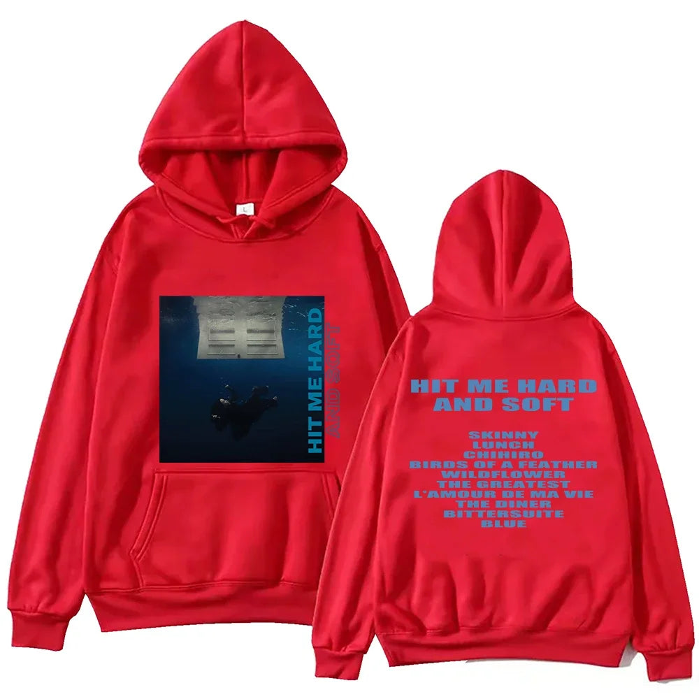 Hit Me Hard And Soft Billie Hoodie