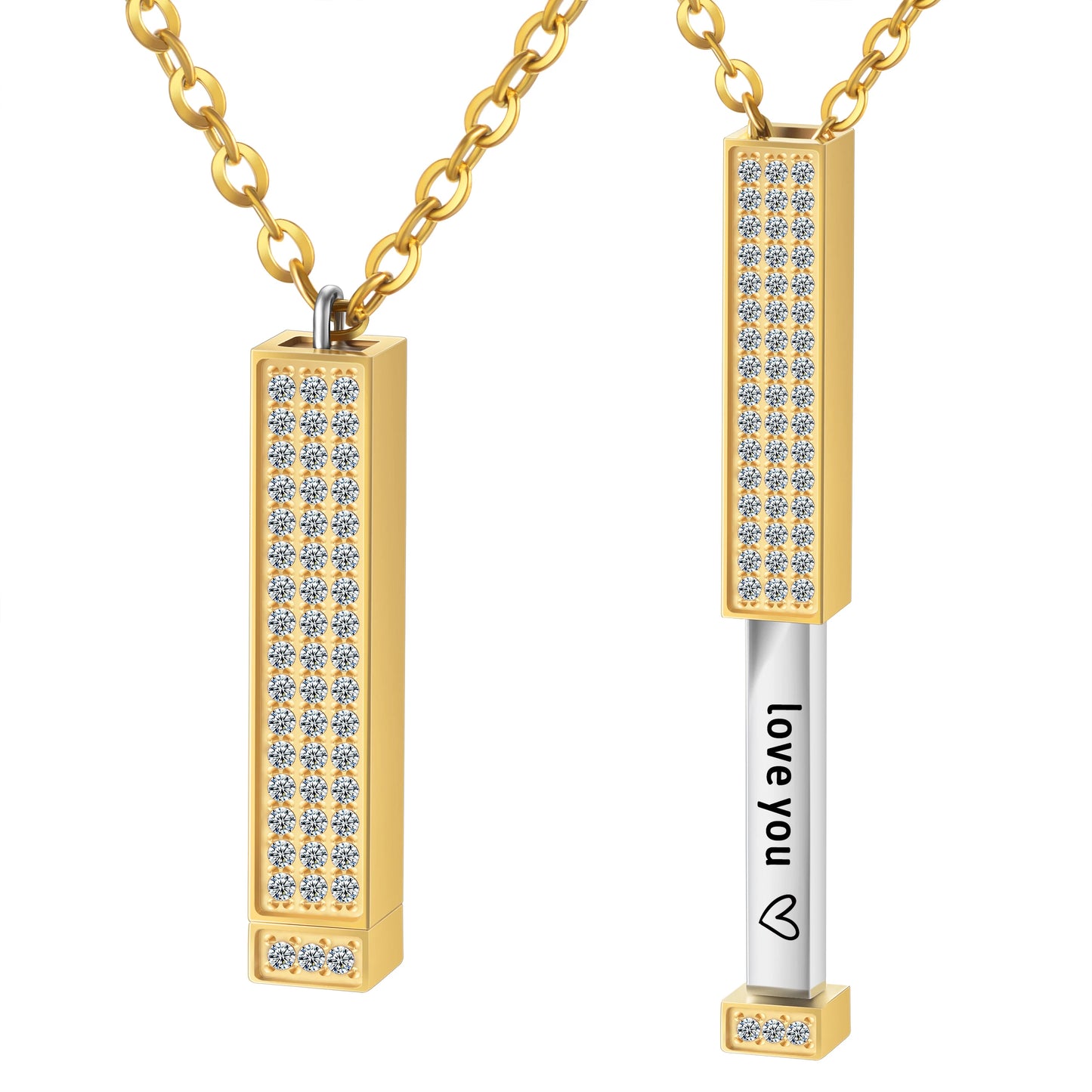 Custom Name Secret Necklace