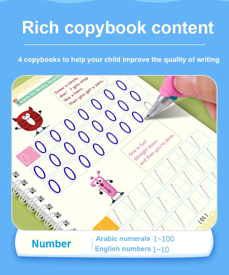 Magic Practice Copybook
