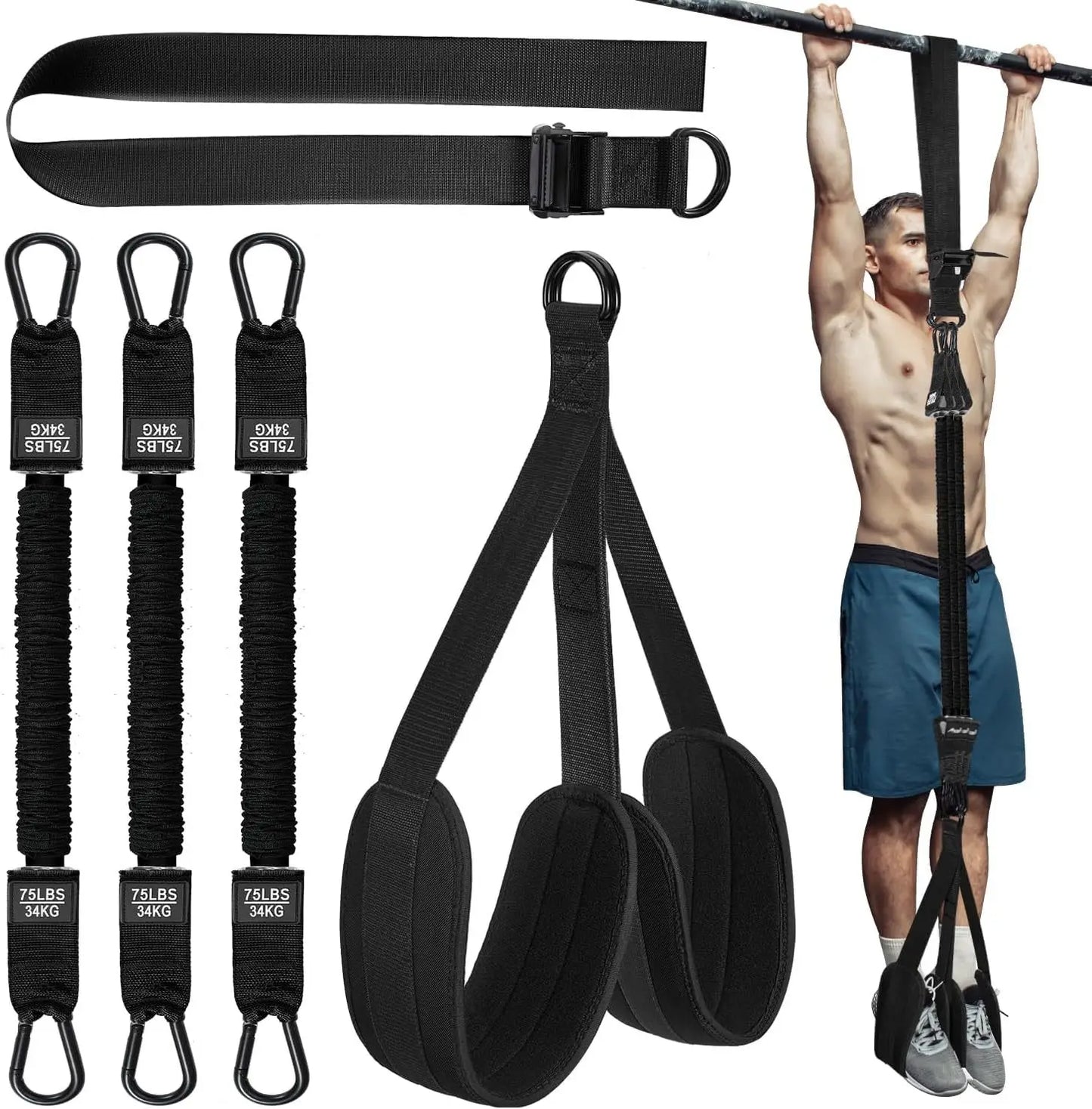 Heavy-duty Pull Up Assist Band