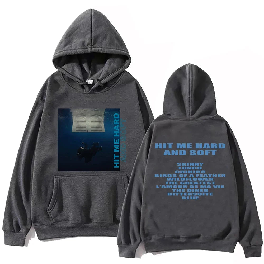 Hit Me Hard And Soft Billie Hoodie