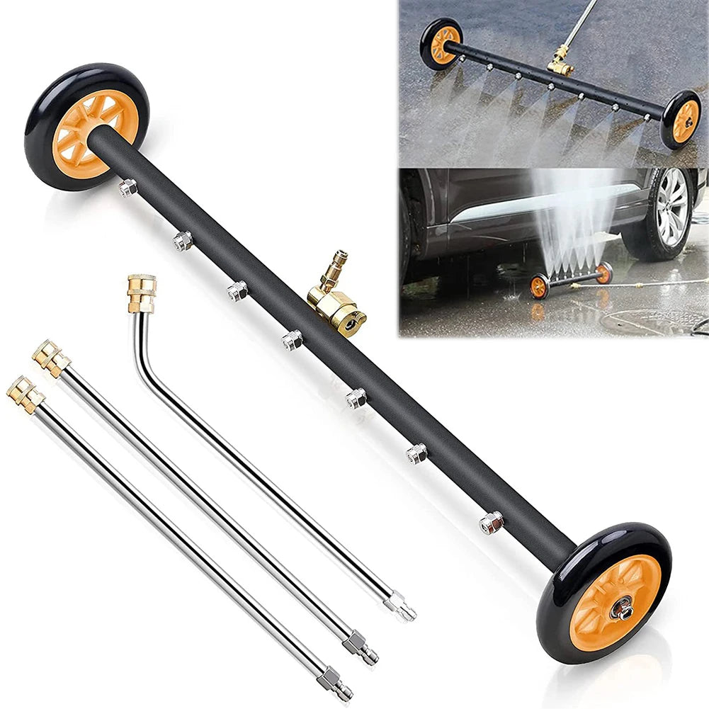 High-Pressure Water Broom - Undercarriage & Surface Cleaner