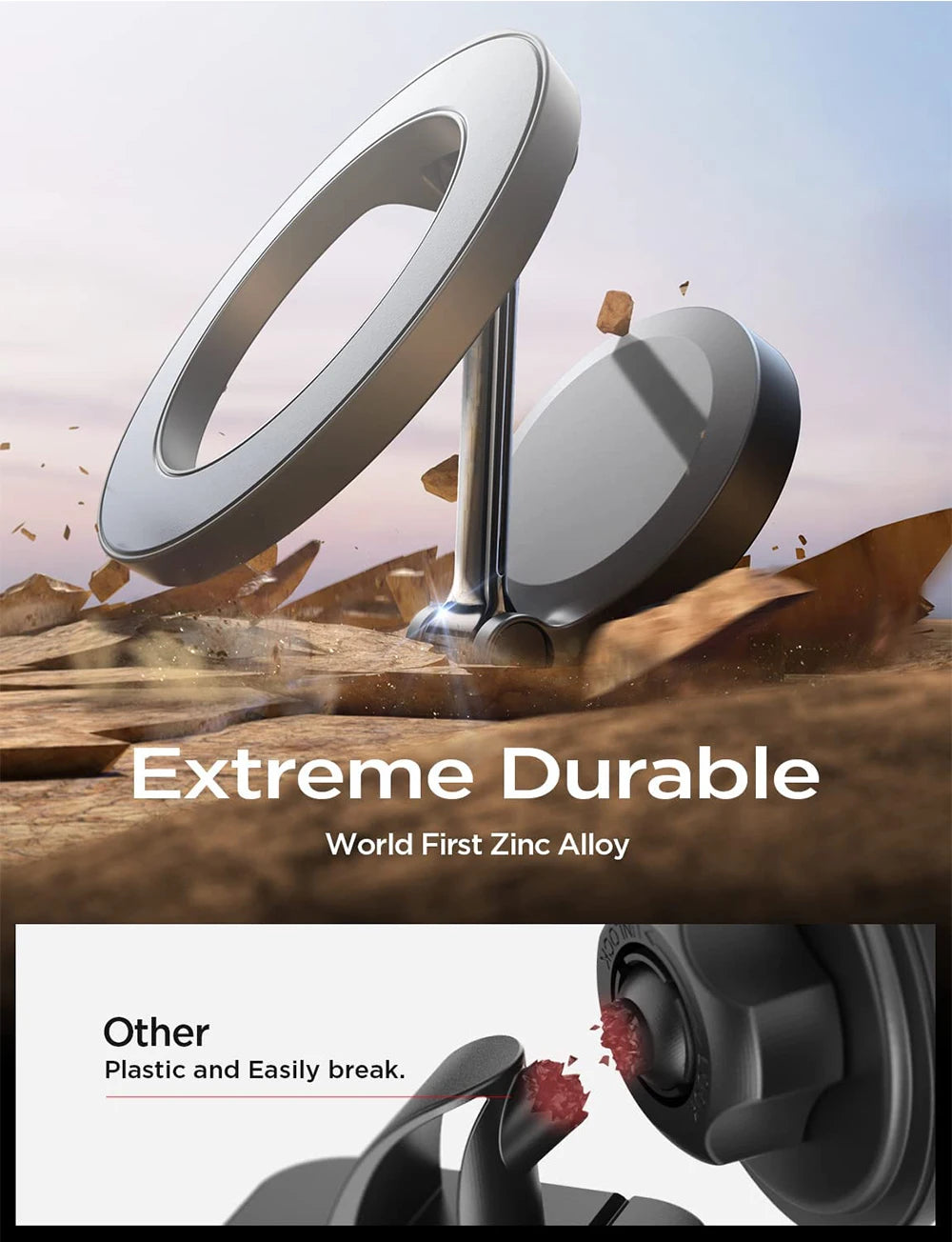 Ultra Magnetic Car Phone Holder for All Cell Phones
