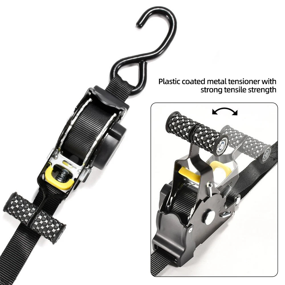 Auto Retractable Ratchet Straps
