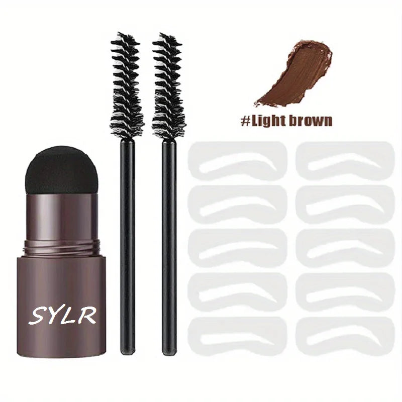Eyebrow Stamp Stencil Kit