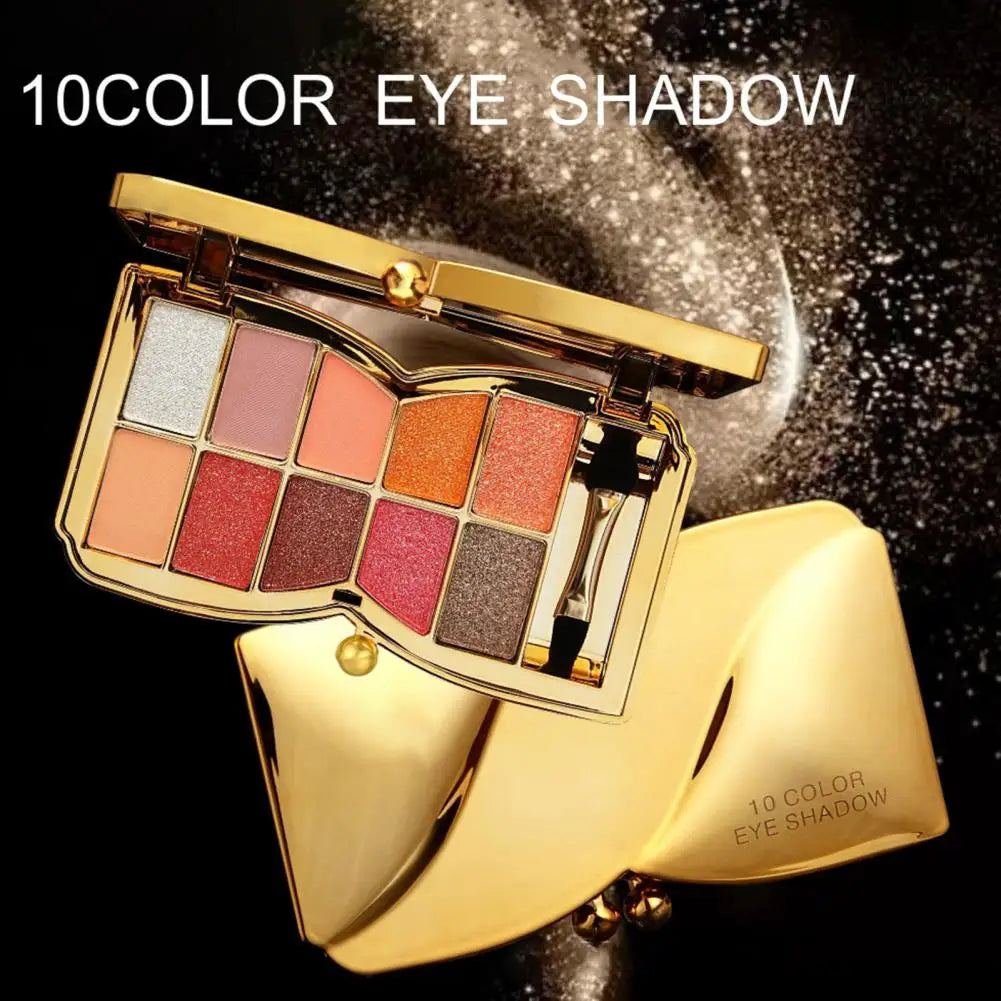 10 Colors Sparkle Shimmer Eyeshadow Palette