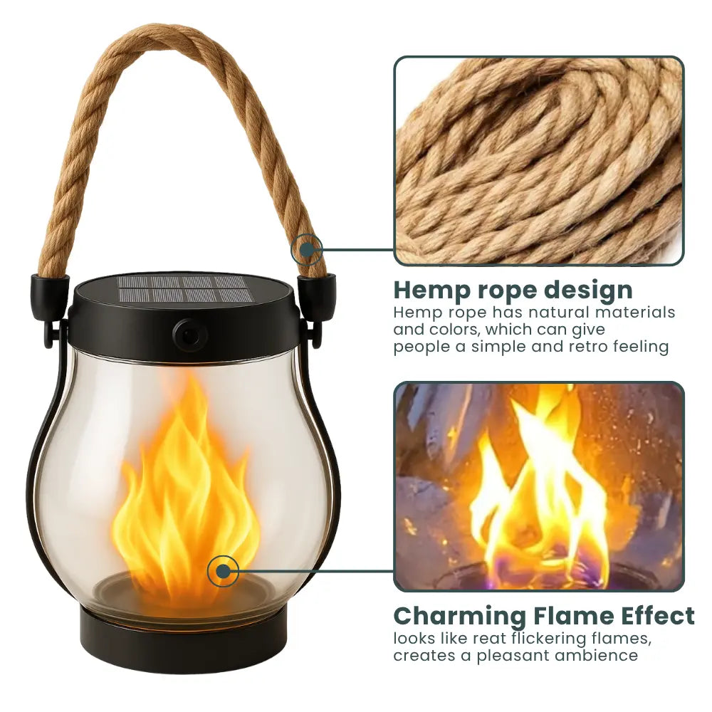 Solar Lantern Outdoor Light