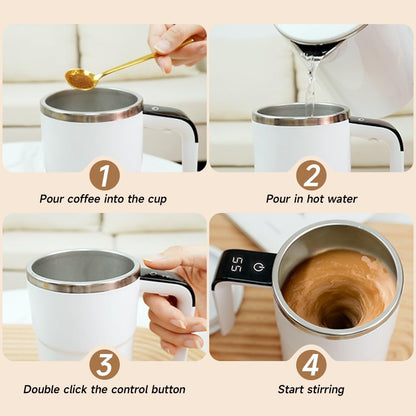 Electric Magnetic Stirring Coffee Mug