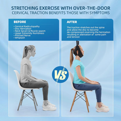 Cervical Neck Traction Device – Neck Sling for Spine Decompression