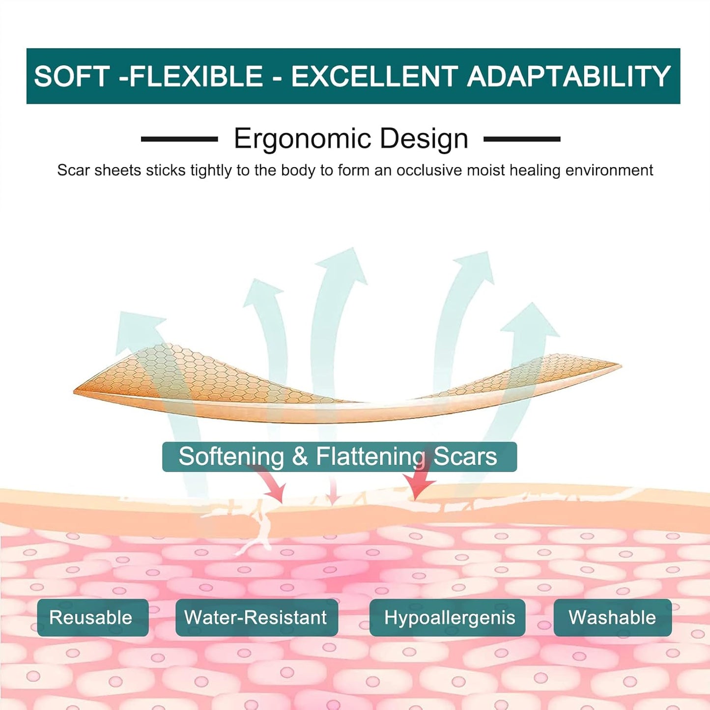 Silicone Scar Sheets