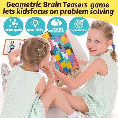 Wooden Stacking Puzzle Toy