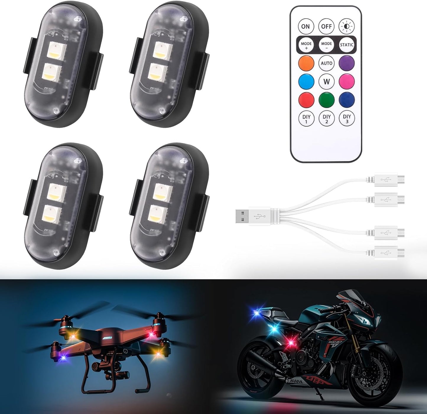 Remote Control Strobe Light