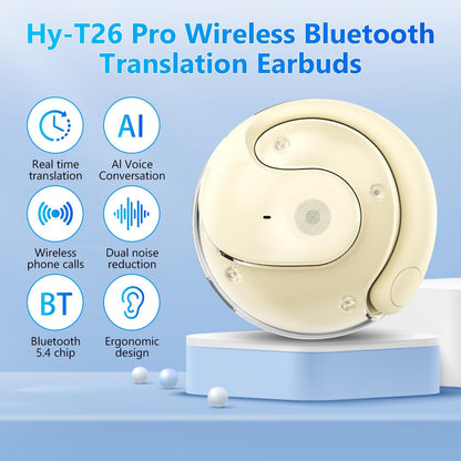 HY-T26 Pro Wireless Bluetooth Translation Earbuds