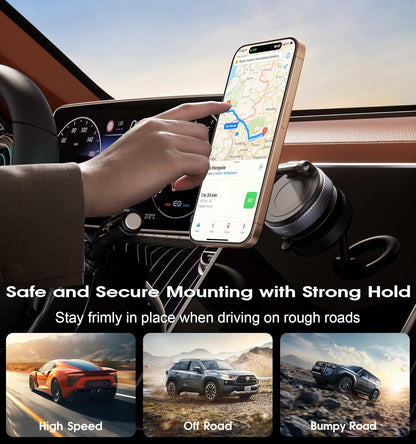 Vacuum Magnetic Phone Holders for Car