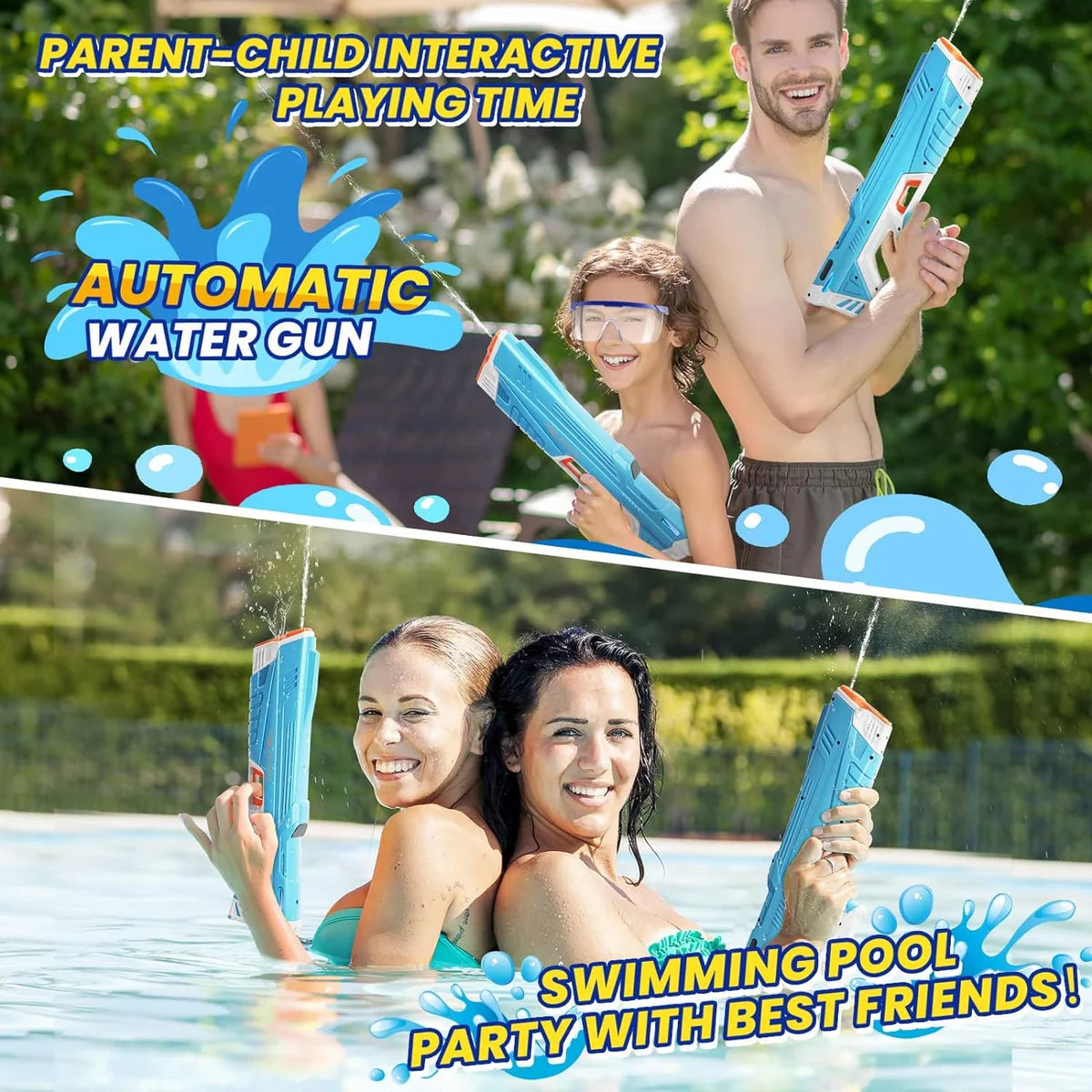 HYDROSPLASH™ Electric Water Gun