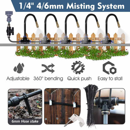 Outdoor Misting Cooling System