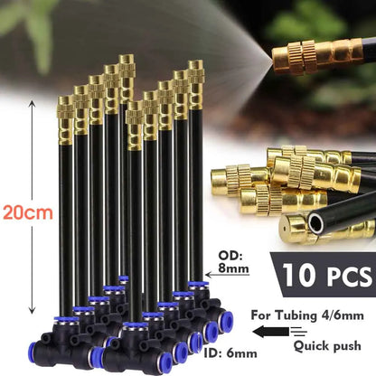 Outdoor Misting Cooling System