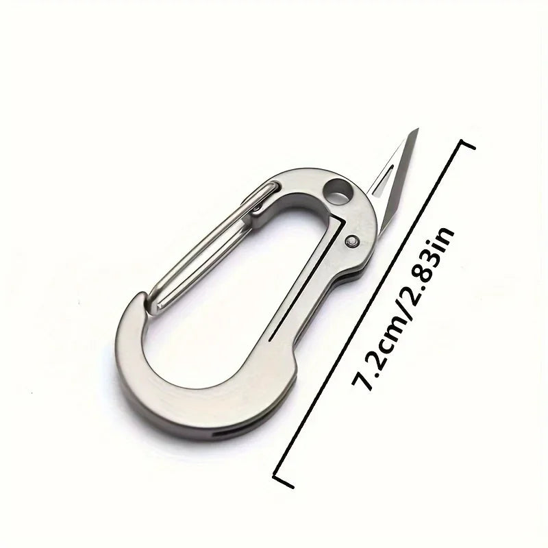 Multifunctional Titanium Alloy Keychain