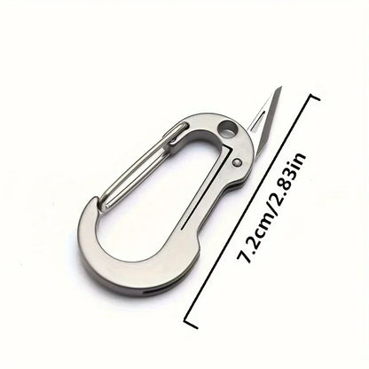 Multifunctional Titanium Alloy Keychain