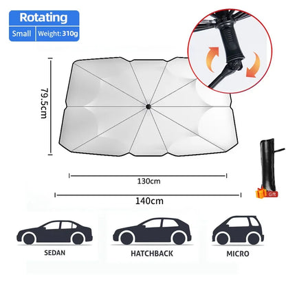Car Sunshade Windshield Umbrella