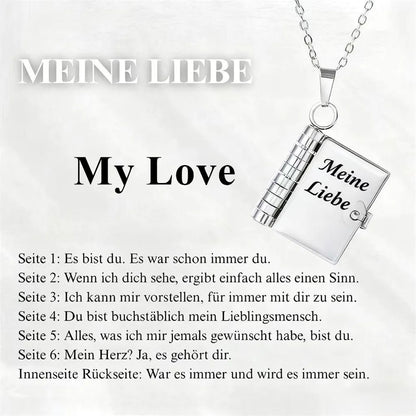 For Daughter - I'm Always With You Book Necklace