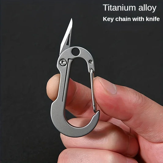 Multifunctional Titanium Alloy Keychain