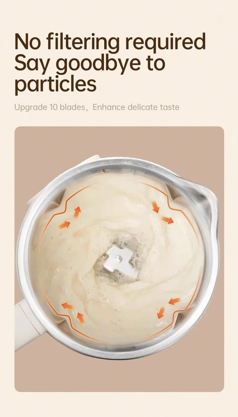 8-in-1 Multifunction Nut Milk & Juice Maker