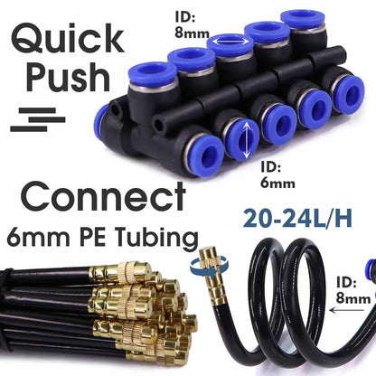 Outdoor Misting Cooling System